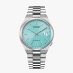 NJ0151-88M Homme Acier inoxydable Bleu clair ø 40mm