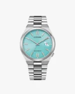 NJ0151-88M Homme Acier inoxydable Bleu clair ø 40mm