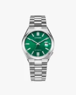 NJ0150-81X Homme Acier inoxydable Vert ø 40mm