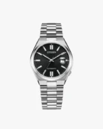 NJ0150-81E Homme Acier inoxydable Noir ø 40mm