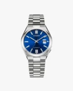 NJ0150-81L Homme Acier inoxydable Bleu ø 40mm