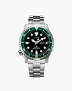 NY0084-89EC Homme Acier inoxydable Noir ø 42mm