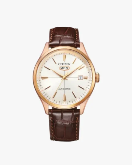 NH8393-05AC Homme Cuir Blanc ø 40.2mm